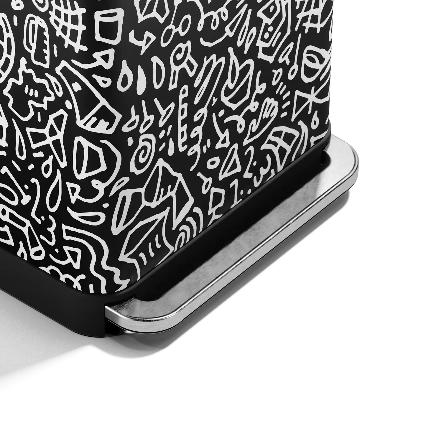 55L Rectangular Step Can with Liner Pocket