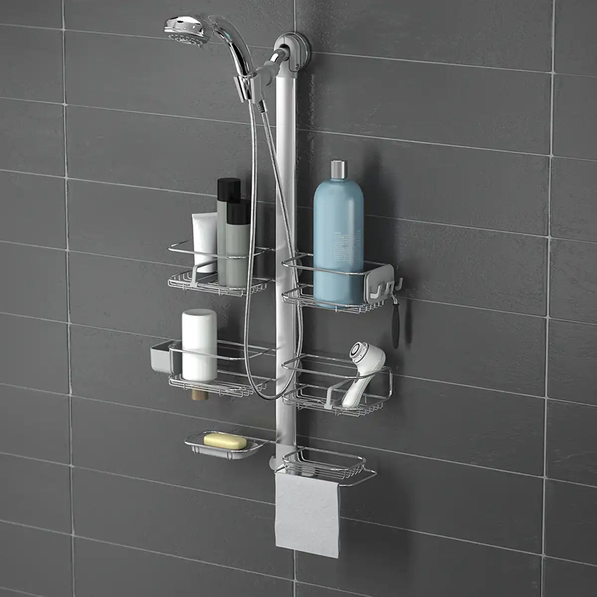Extra-Large Adjustable Shower Caddy