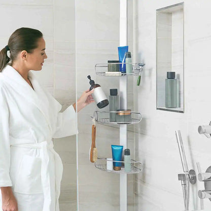 Tension Shower Caddy, 8 Ft.