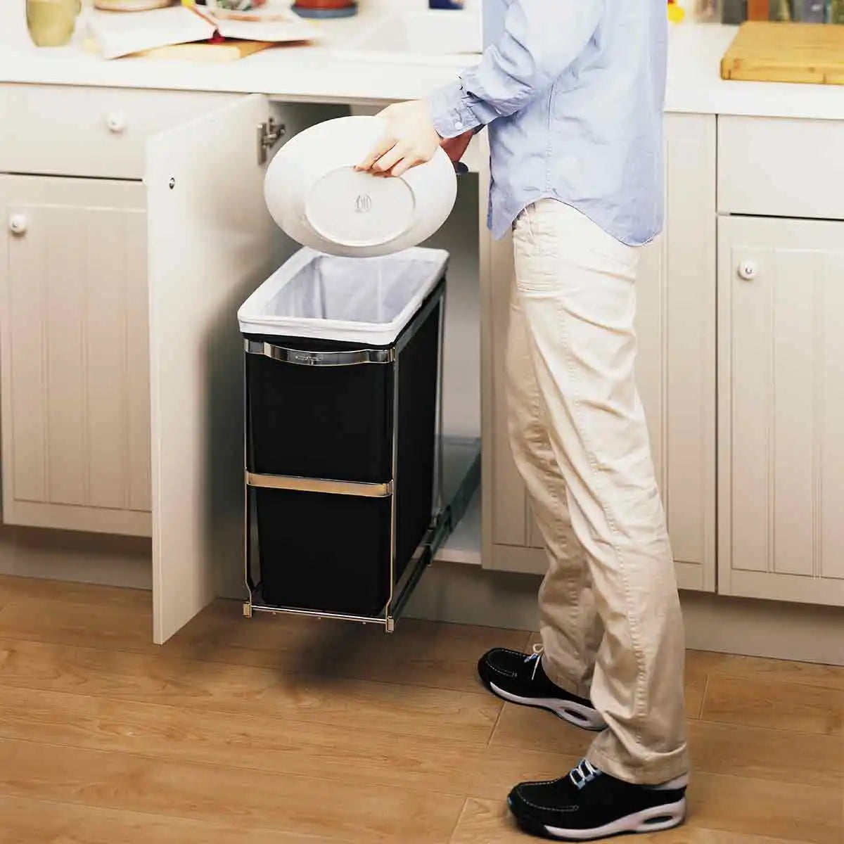 30L Under Counter Pull-Out Can