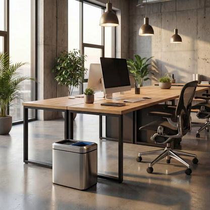 20L Dual Compartment Slim Open Can