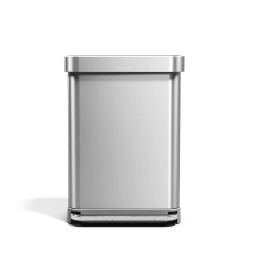 55L Rectangular Step Can with Liner Pocket