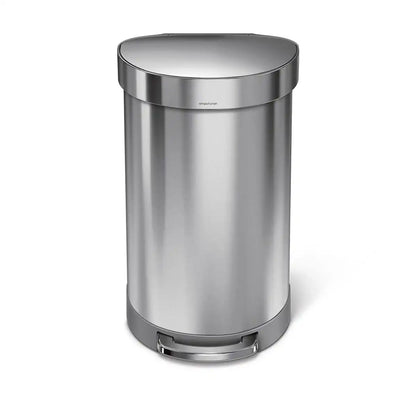 45L Semi-Round Step Can with Liner Rim