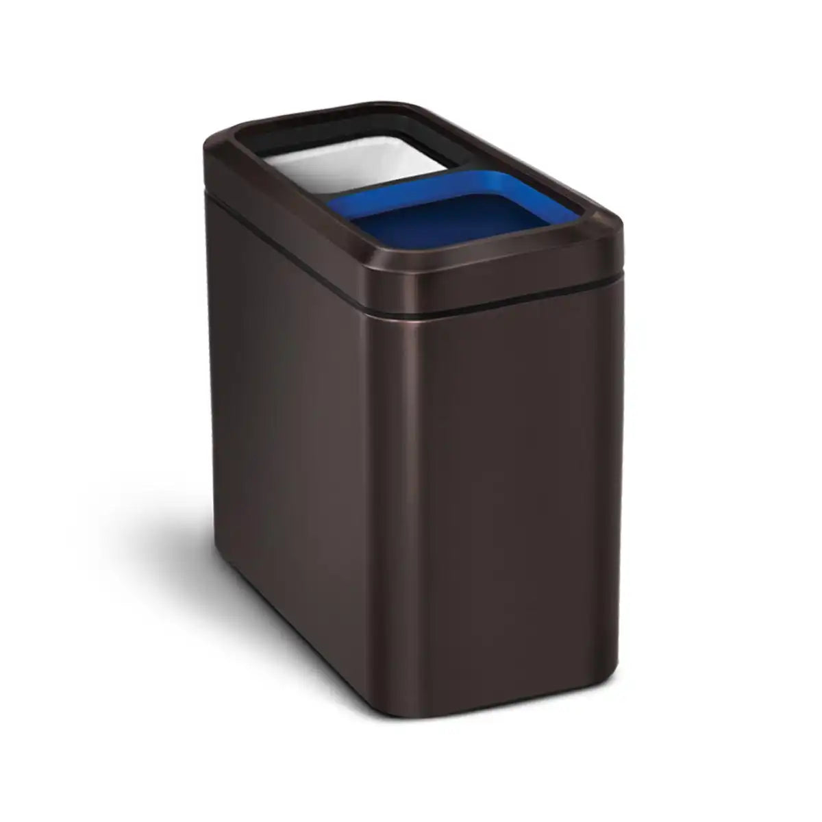 20L Dual Compartment Slim Open Can