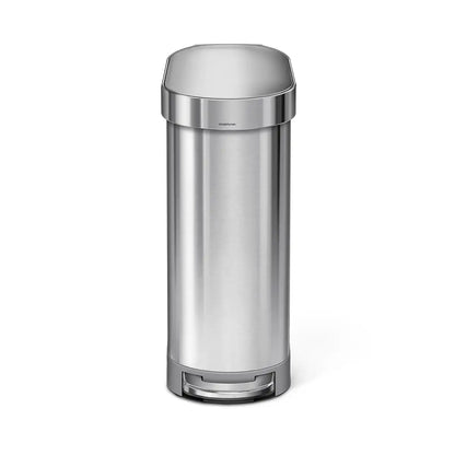 45L Slim Step Can with Liner Rim