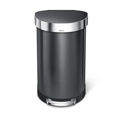 45L Semi-Round Step Can with Liner Rim