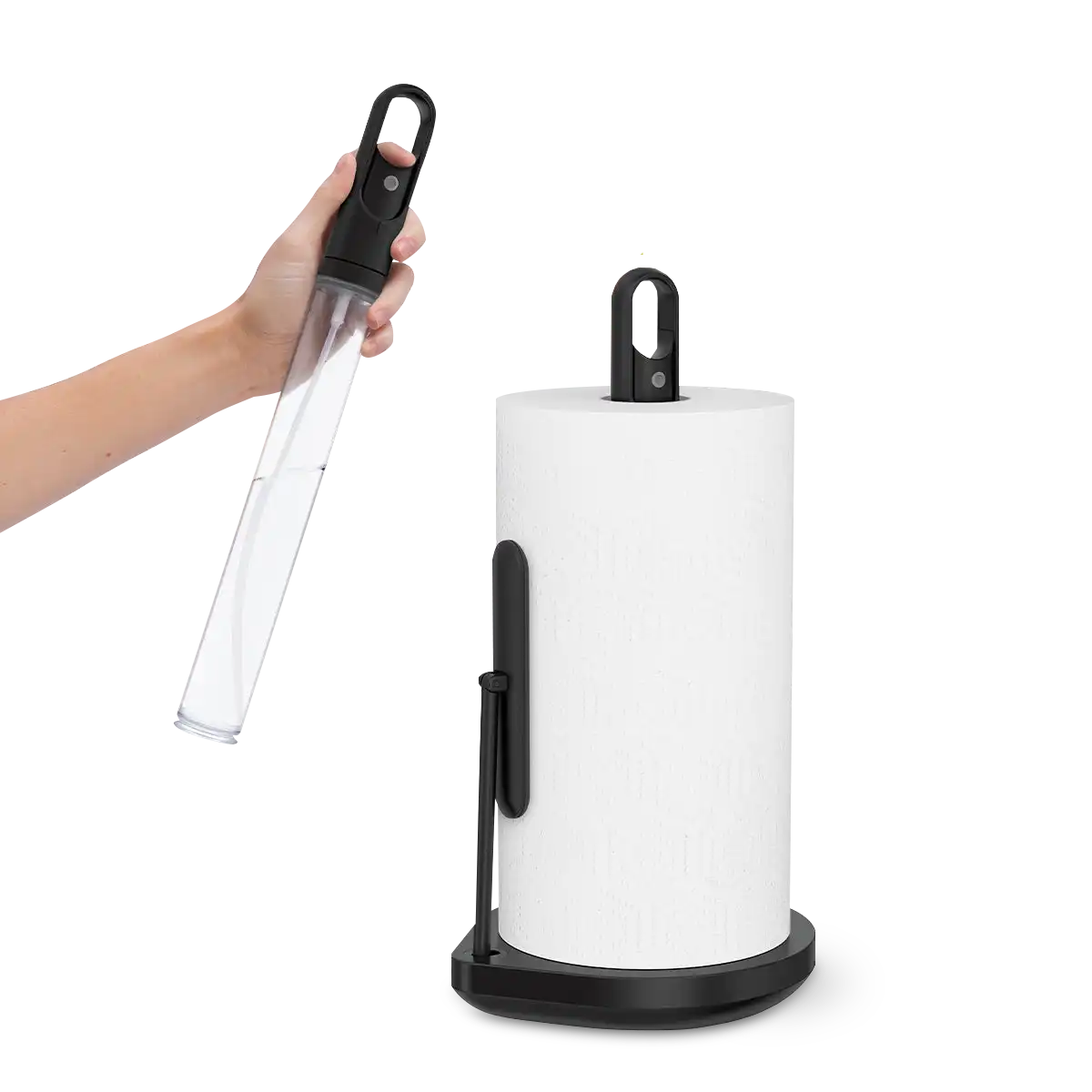 Paper Towel Holder with Spray