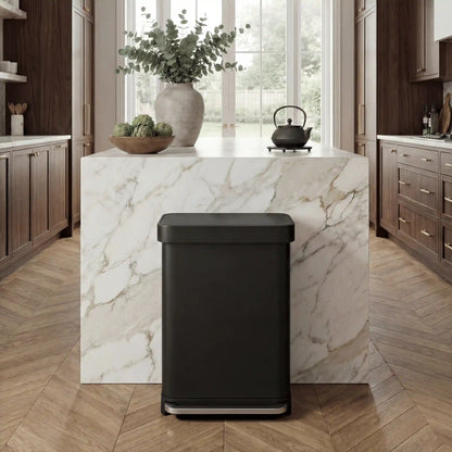 55L Rectangular Step Can with Liner Pocket