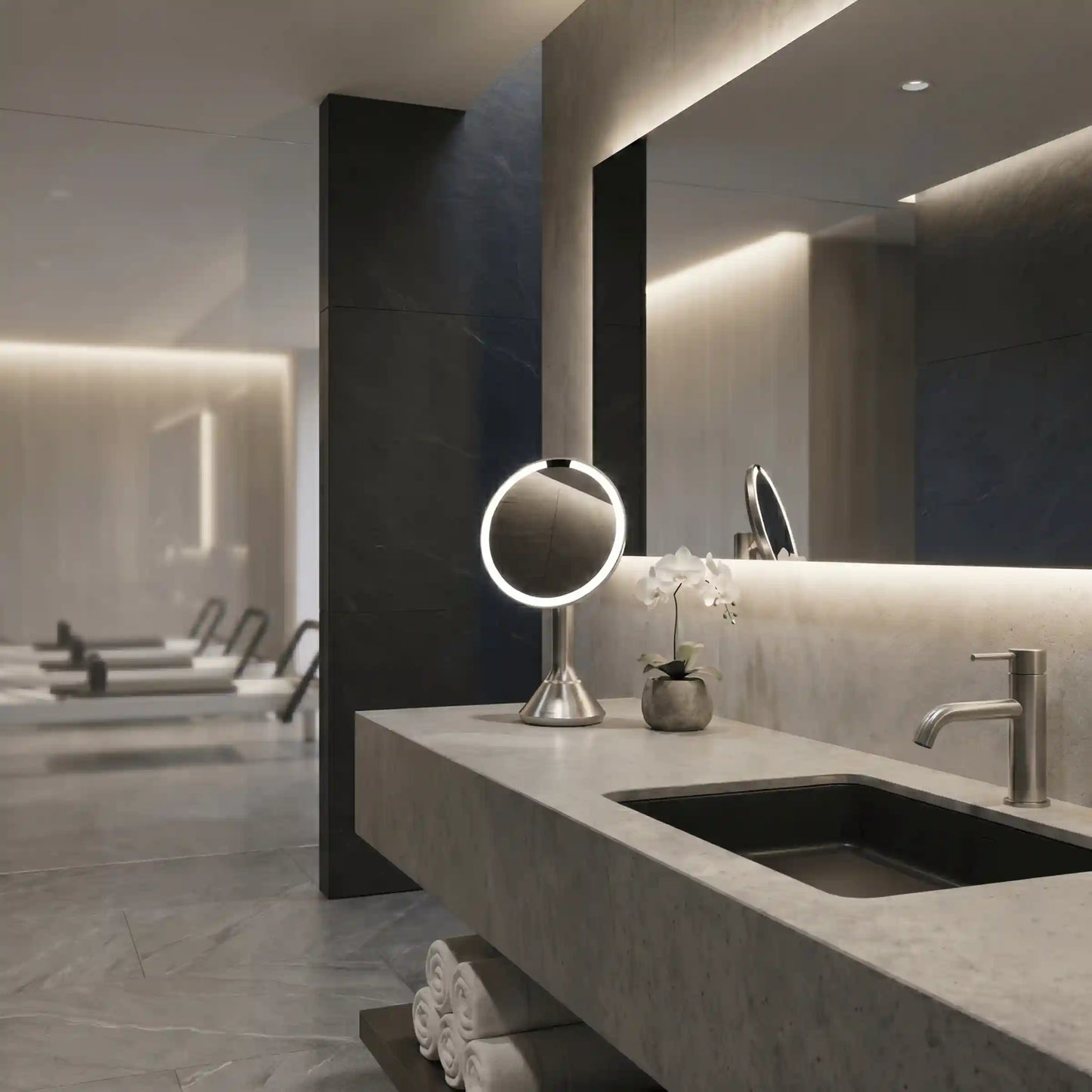 Sensor Mirror Round